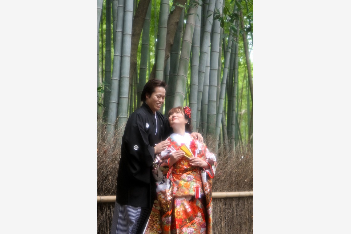 Photo of wedding kimono taken by Smilehunter