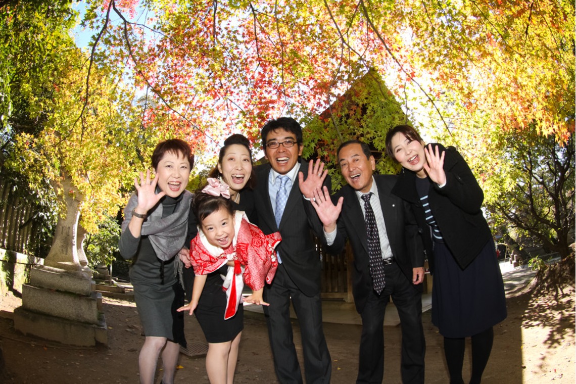 スマイルハンターが撮影した「七五三ロケーション撮影」の写真