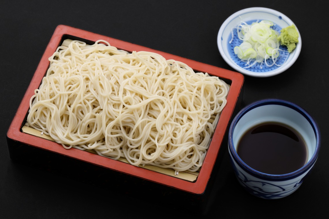 森安　照が撮影した「お蕎麦屋さん」の写真