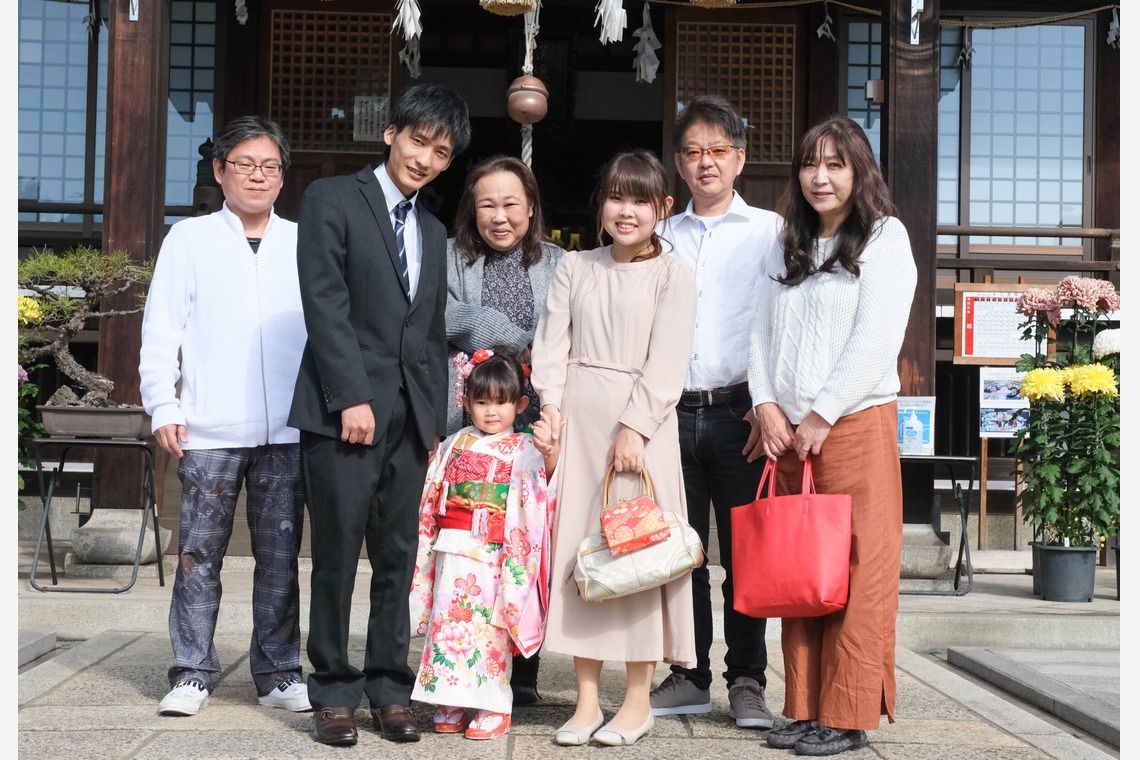 プロカメラマン　竹之下　光（あきら）が撮影した写真のアルバム「七五三」