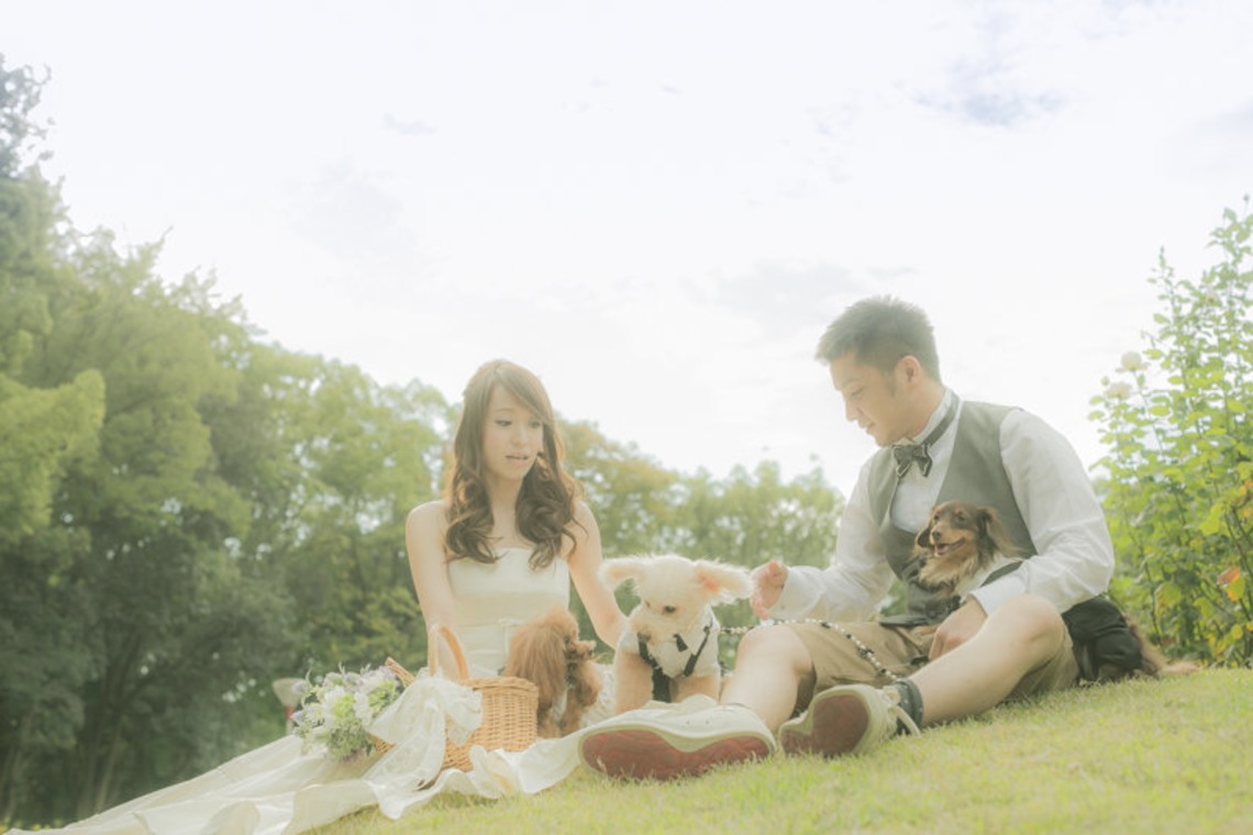 阿部写真館　大阪本町 靭公園前が撮影した写真のアルバム「緑のロケーション」