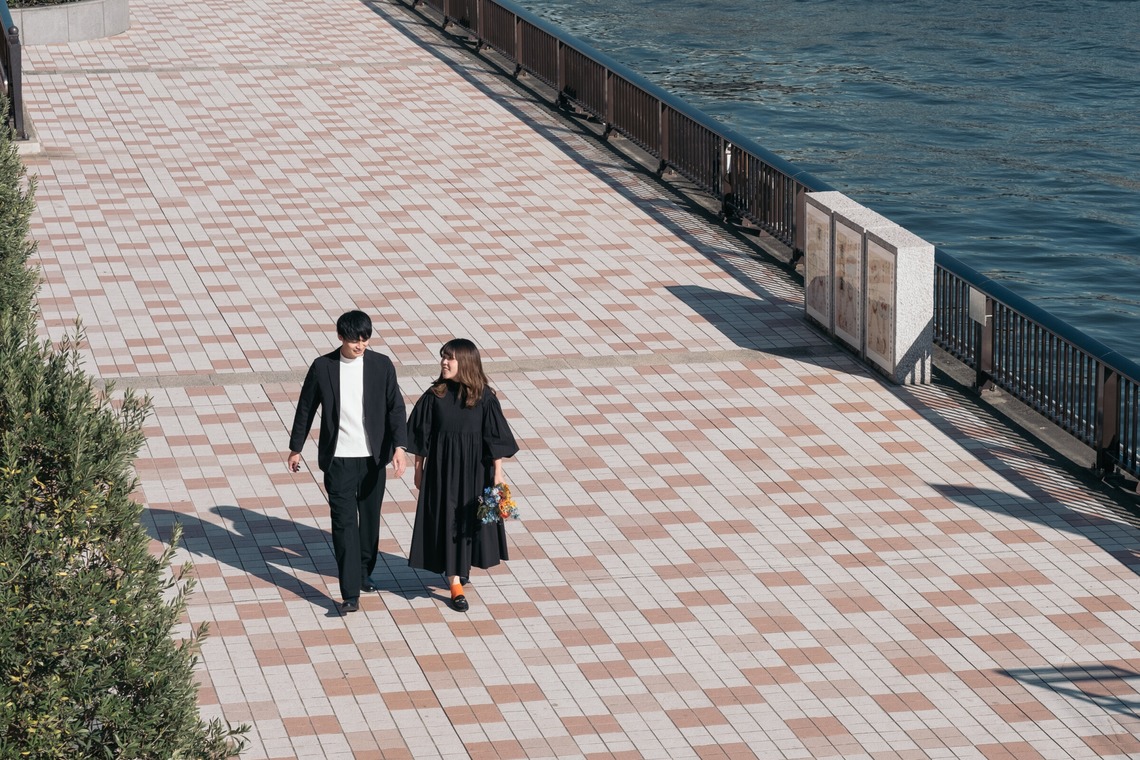 スタジオトモロが撮影した「エンゲージメントフォト」の写真