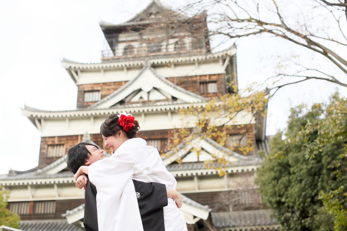 KIKIウェディングが撮影した「カープと広島城」の写真