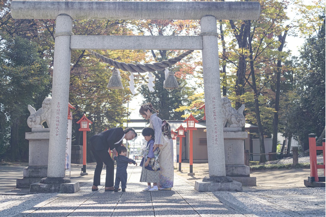 Photographer YUUKIが出張撮影した家族写真(キッズ,ベビーフォト)などが写った「七五三_5歳」の家族写真