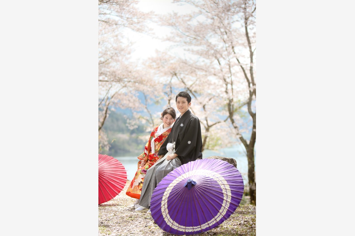 KIKIウェディングが撮影した写真のアルバム「ピンクの桜」