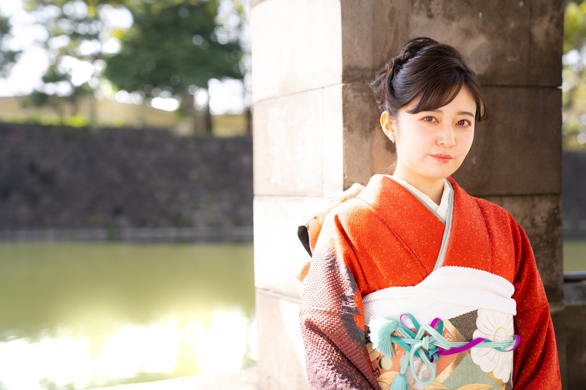 写真家 山田久美子が撮影した「成人式前撮りロケ」の写真