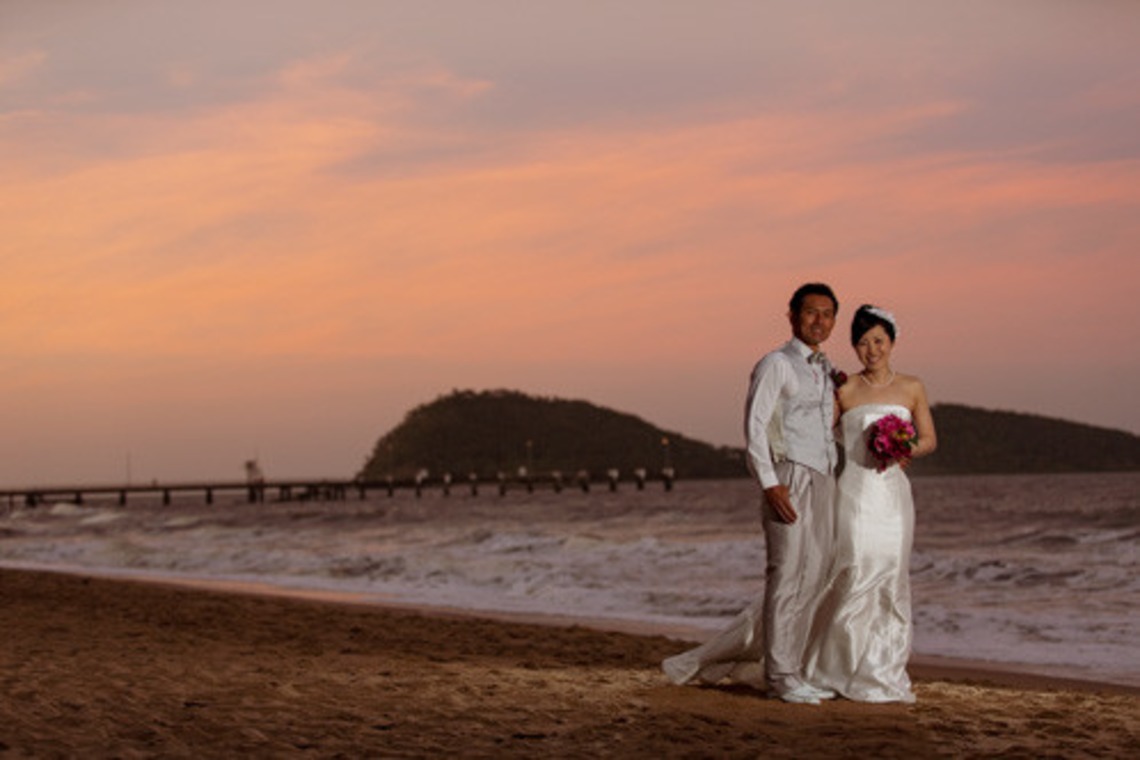 ケアンズ レンズ フォトグラフィーが撮影した「午後〜夕暮れのパームコーブビーチ」の写真