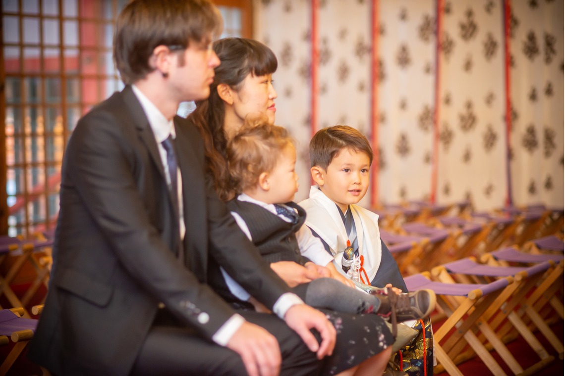 竹部 祐樹が出張撮影した家族写真(キッズ,ベビーフォト)などが写った「七五三＠佐世保[宮地嶽神社]」の家族写真