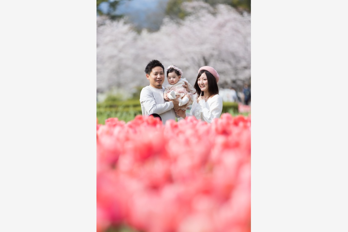 株式会社Ervaが撮影した「家族写真（京都植物園）」の写真