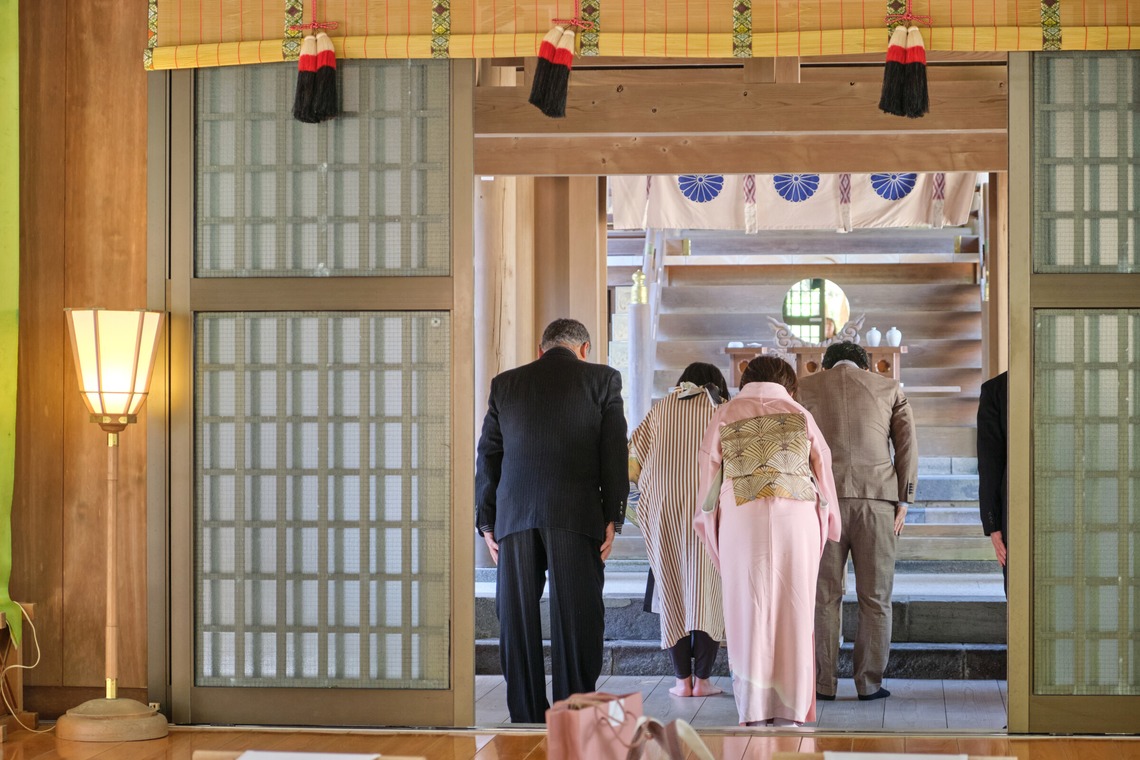 中村將一写真事務所が撮影した写真のアルバム「お宮参り」