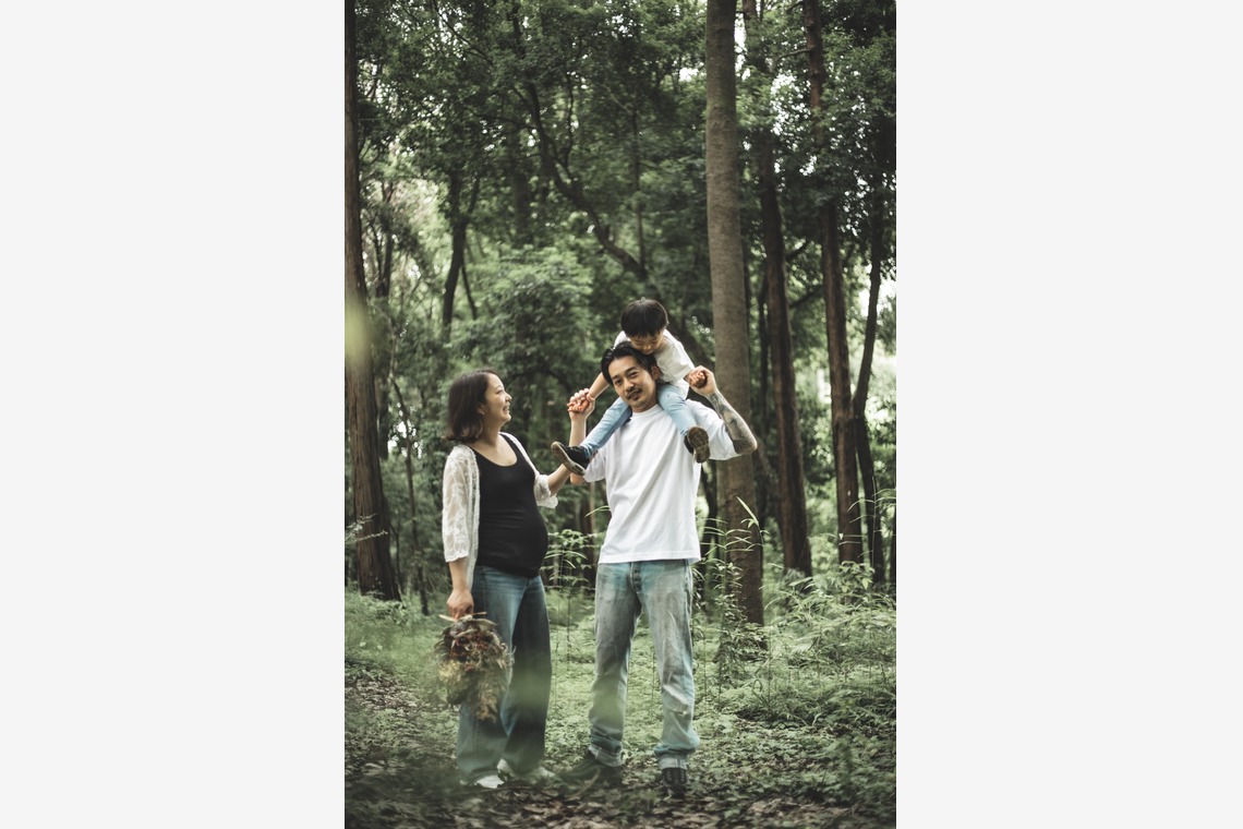 チャミーフォトグラフィーが撮影した「ファミリーフォト」の写真