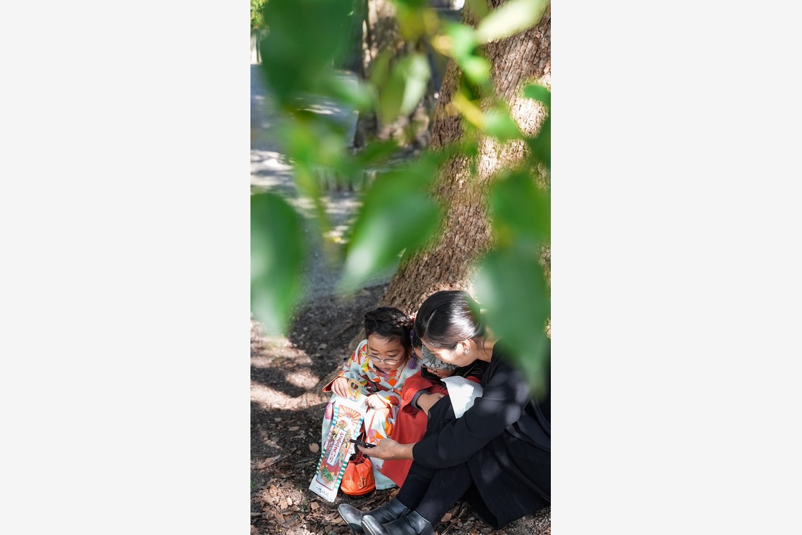 心綴フィルムが撮影した「七五三①」の写真