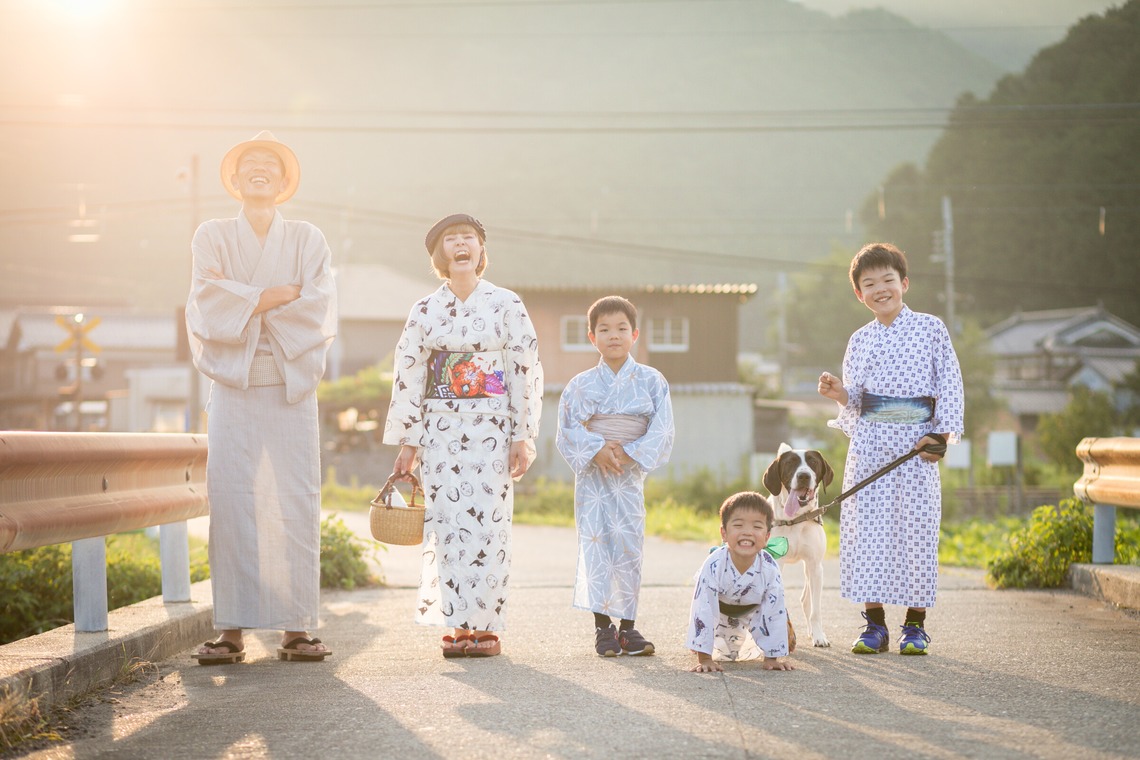 酒井大輔が撮影した「七五三撮影、家族写真」の写真