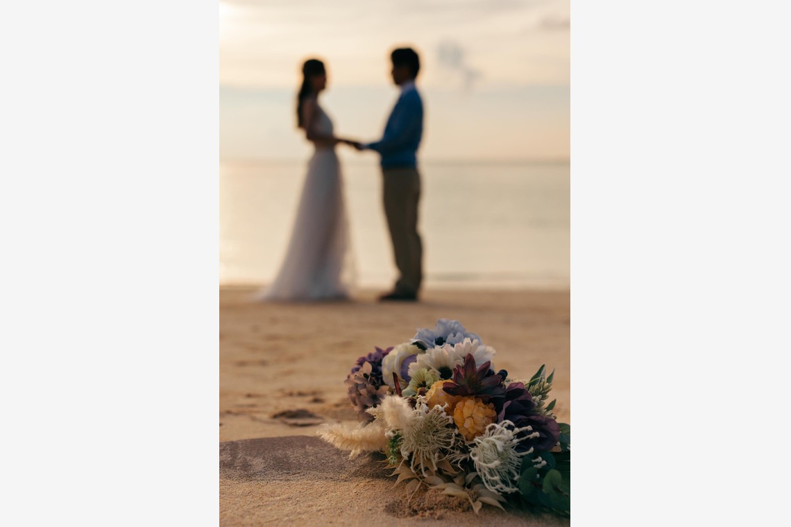 ポートレート沖縄が撮影した「ウエディング＠サンセット」の写真