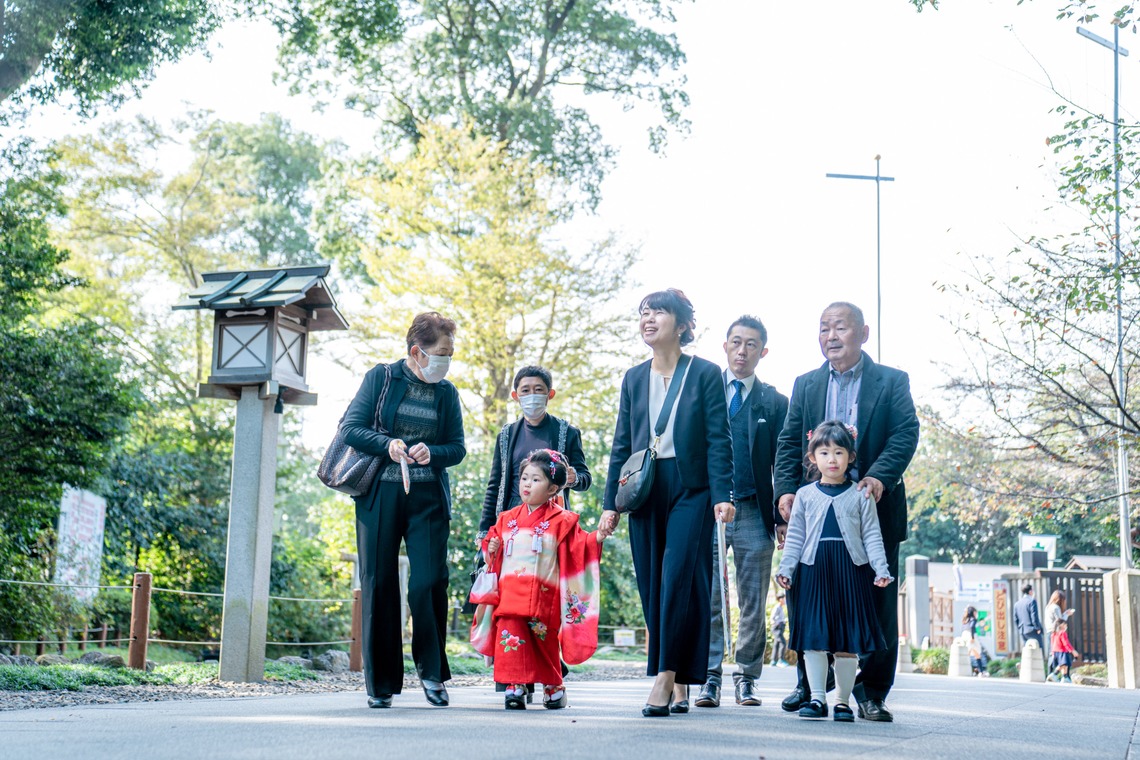 出張カメラマンのY's Officeが撮影した「七五三出張撮影」の写真