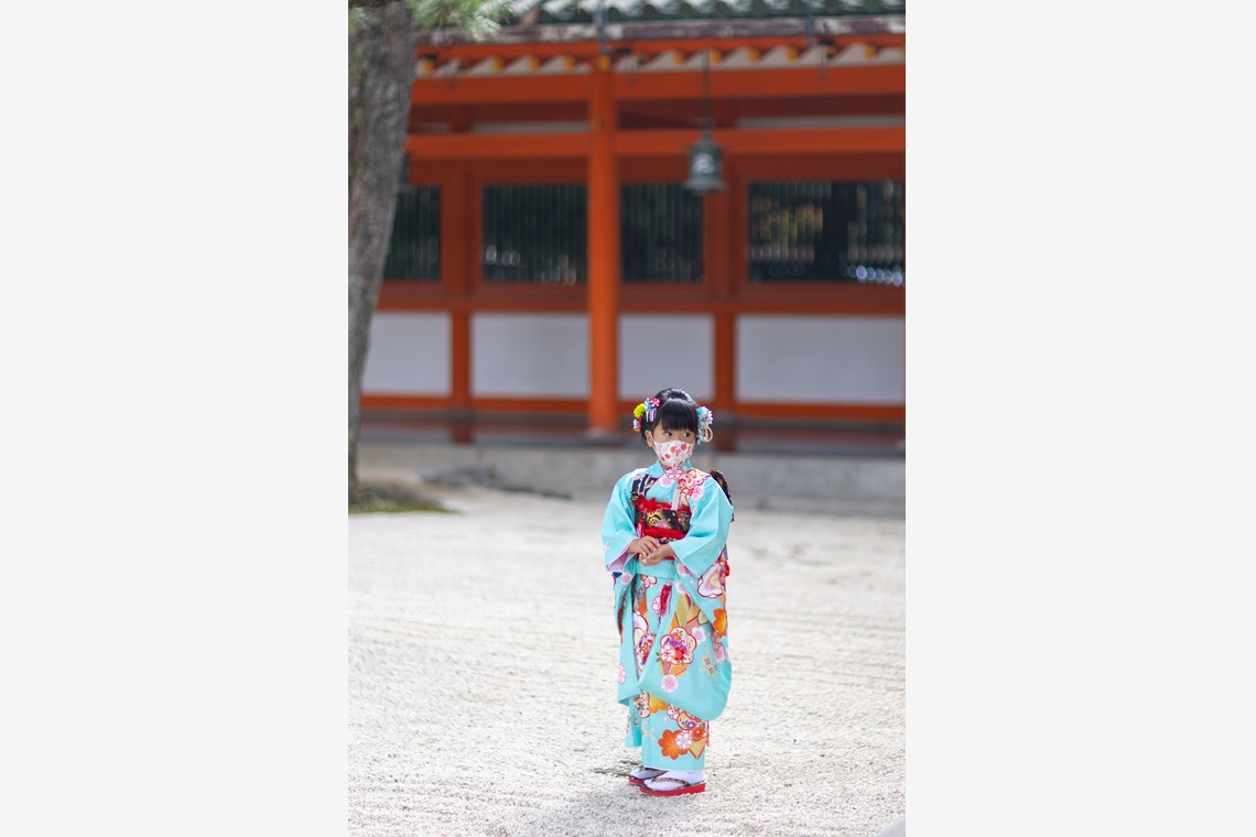 上倉達也が撮影した写真のアルバム「2021　七五三　平安神宮」