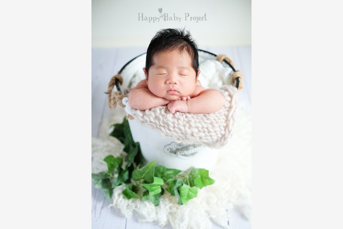 Happy Baby Projectが出張撮影した家族写真(キッズ,ベビーフォト)などが写った「Newbornphoto」の家族写真