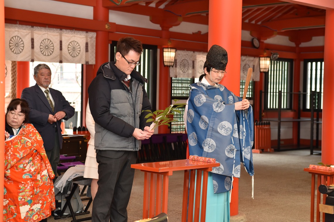 梶田　誠が撮影した「神戸生田神社　宮参り」の写真