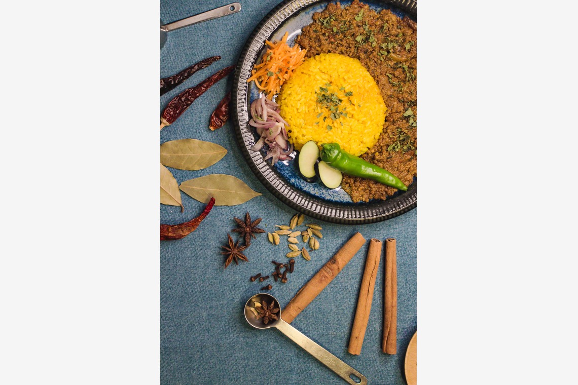 心綴フィルムが撮影した「邂逅飯店メニュー宣材写真」の写真