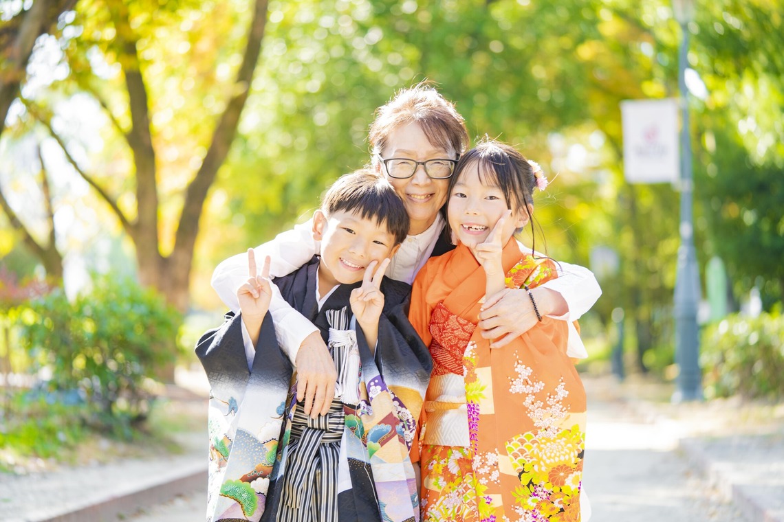 スタジオ11が撮影した「七五三のお参り案件B」の写真