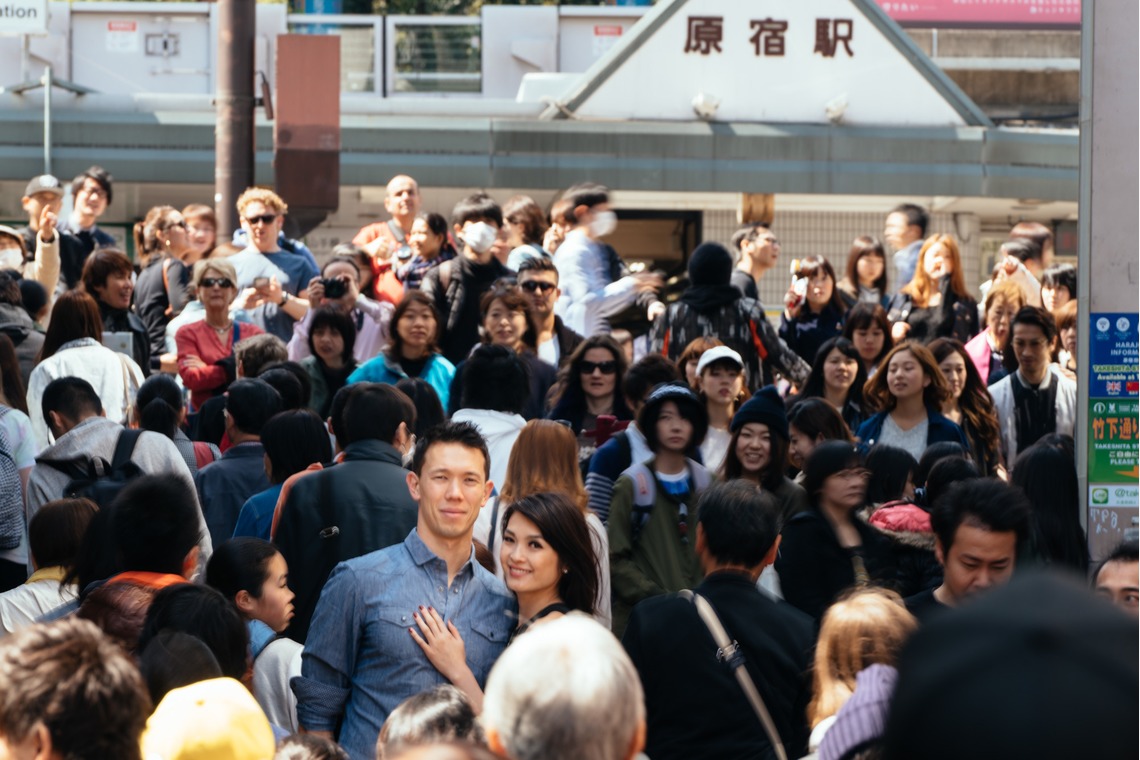 Photo of Tokyo engagement photos taken by C PhotoGraphic