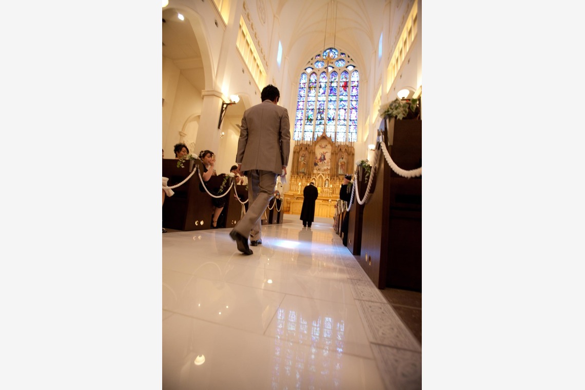 Happy Life Photo works (羽根田写真事務所)が撮影した「新潟_結婚式_チャペル」の写真