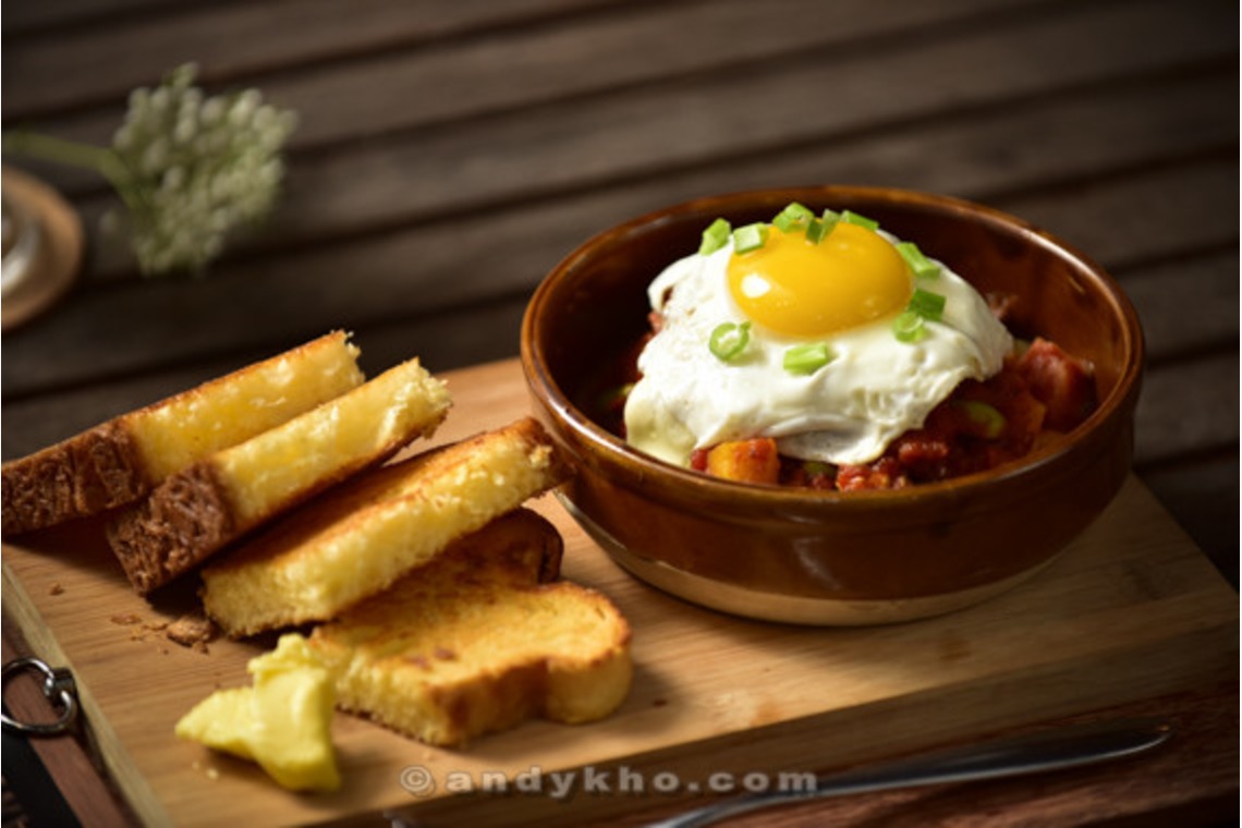 Andy Khoが撮影した写真のアルバム「Beans & Meat Commercial Food Photography」