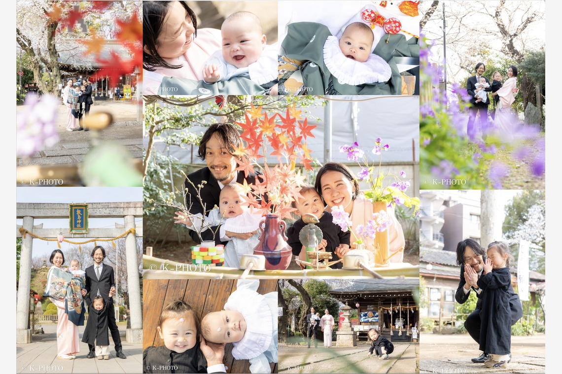 大森光太郎・K-PHOTOが撮影した写真のアルバム「お宮参り撮影」