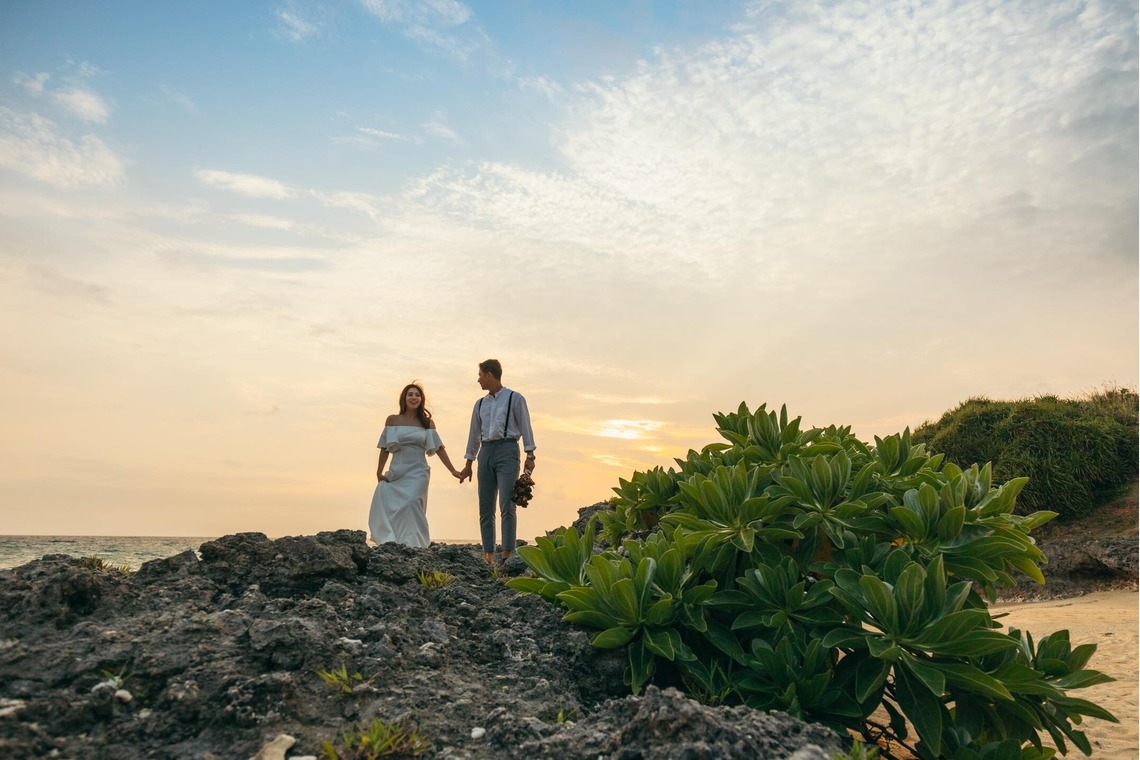 Photo of beach photo wedding taken by ポートレート沖縄