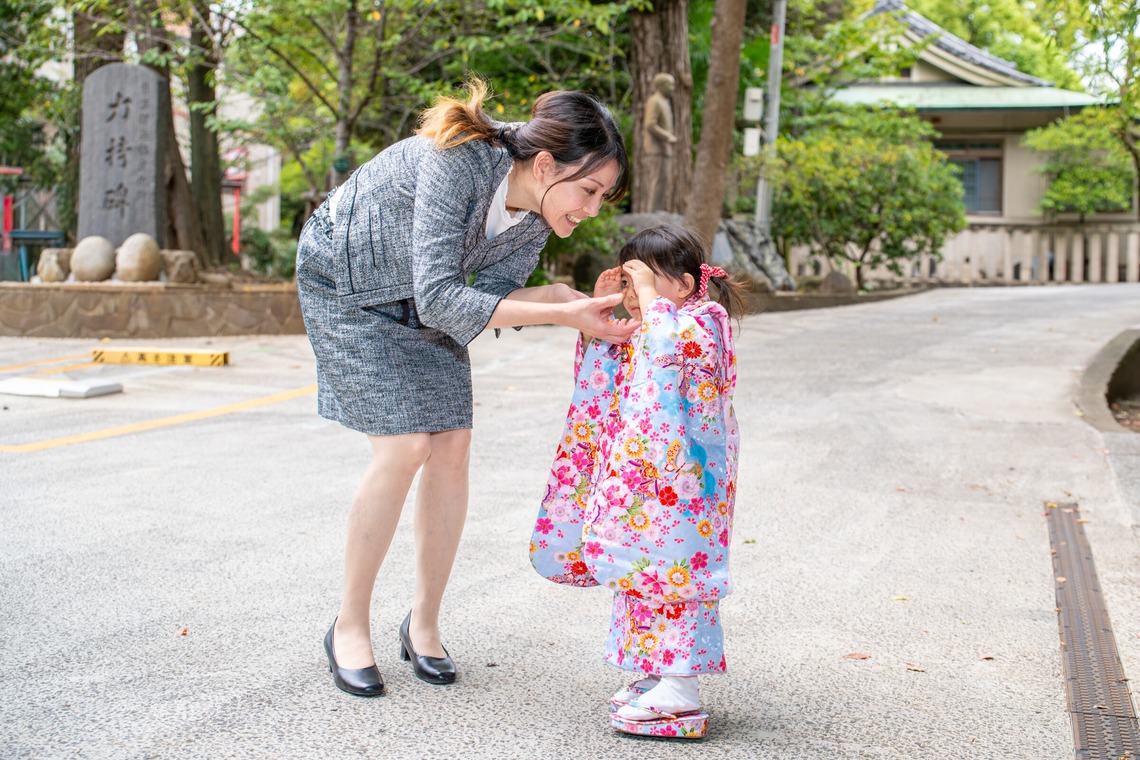 ARUKU PHOTOが撮影した写真のアルバム「富岡八幡宮での七五三撮影」
