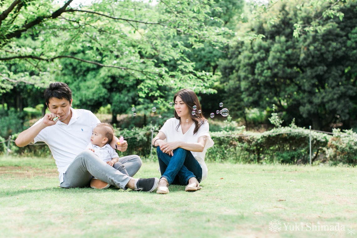 Yuki Shimada Photographyが撮影した「1歳お誕生日フォト・ファミリーフォト北の丸公園」の写真