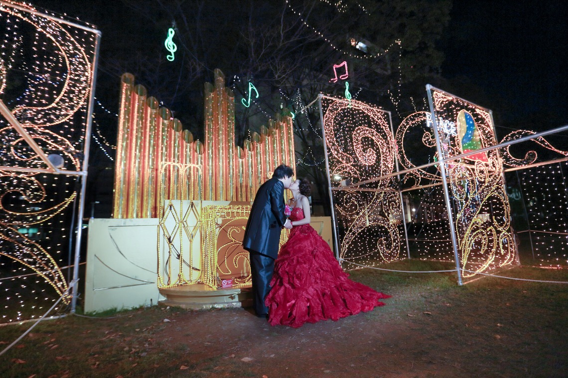 KIKIウェディングが撮影した「ドリミネーション」の写真