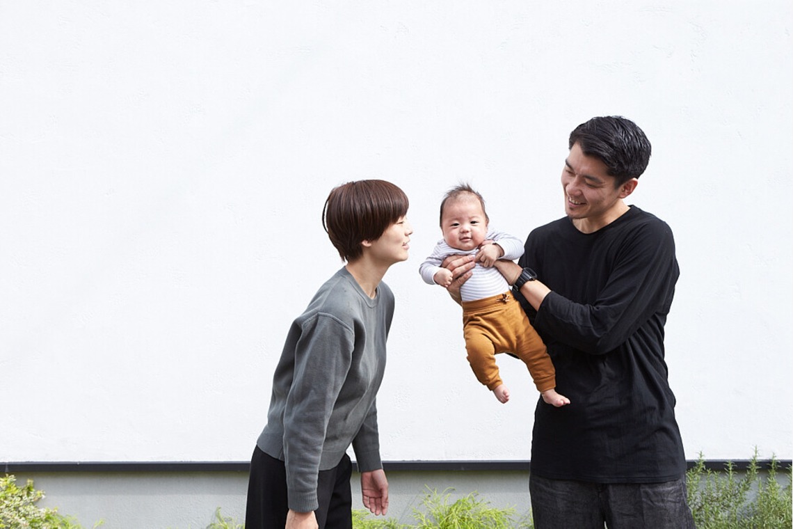 岩瀬泰治が撮影した「家族写真」の写真