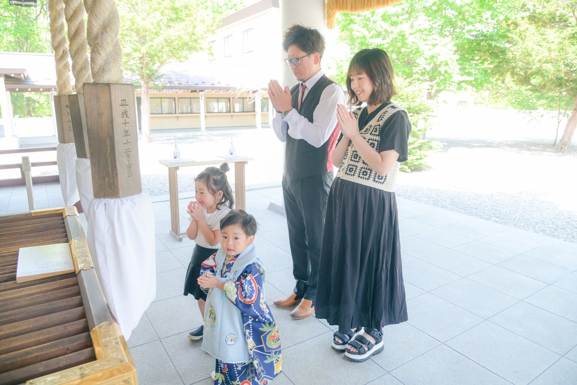 水曜写真館が撮影したスタジオ撮影/マタニティフォト/家族写真の出張撮影/七五三フォト/成人式撮影のアルバム「記念写真」