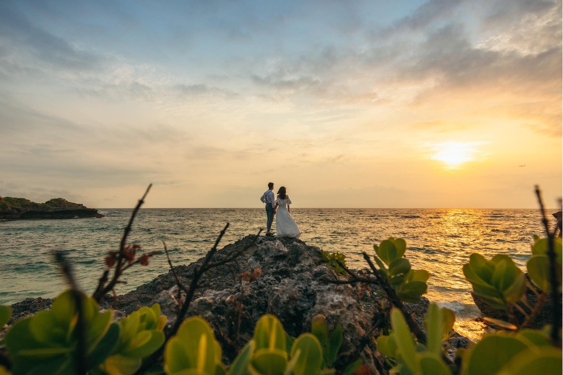 ポートレート沖縄が撮影した「ビーチフォトウエディング」の写真