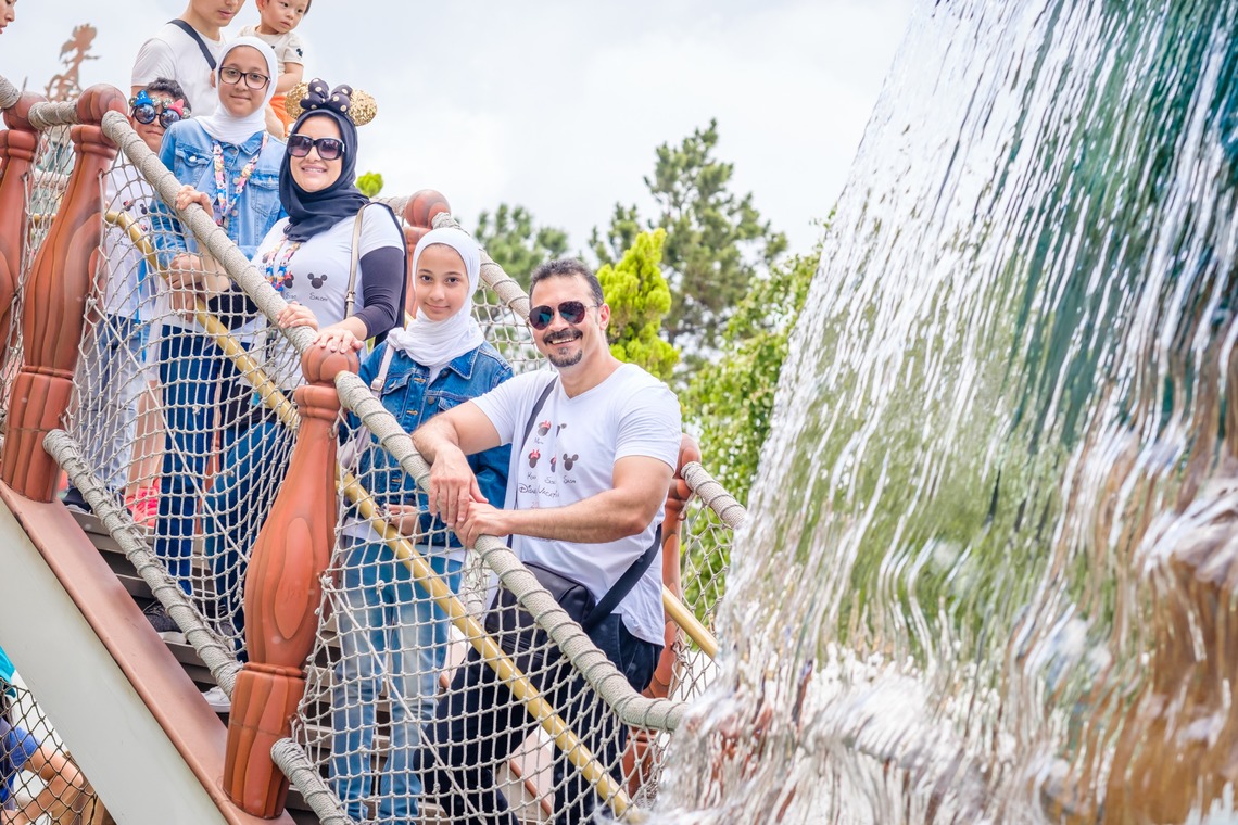 アトリエ　エピカ/清水　一哉が出張撮影した家族写真(キッズ,ベビーフォト)などが写った「遊園地の冒険！」の家族写真