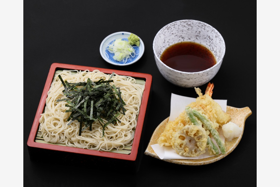 森安　照が撮影した「お蕎麦屋さん」の写真