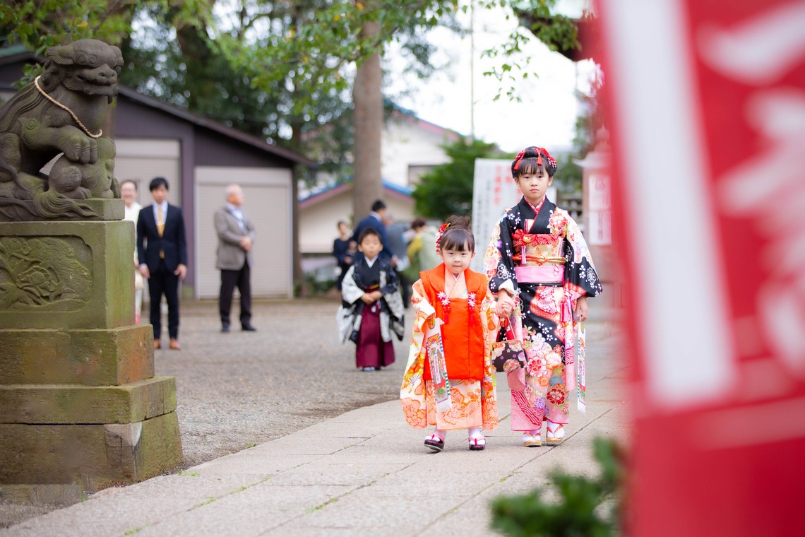 T.Matsumuraが出張撮影した家族写真(キッズ,ベビーフォト)などが写った「七五三＠篠原八幡神社」の家族写真