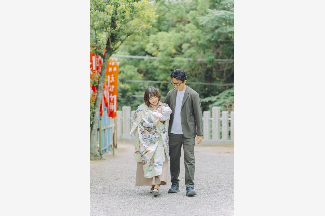 Keiphotoが撮影した「お宮参り撮影（神社ロケーション）」の写真