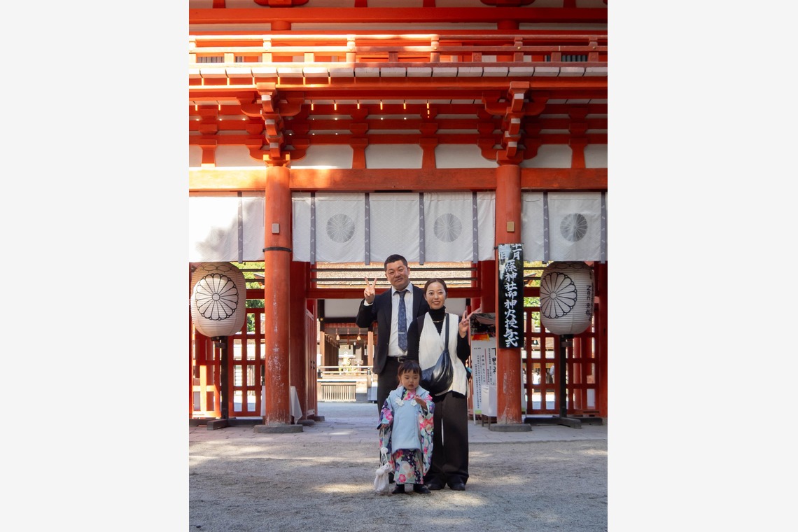 ハイナ　マテウスが撮影した「七五三」の写真