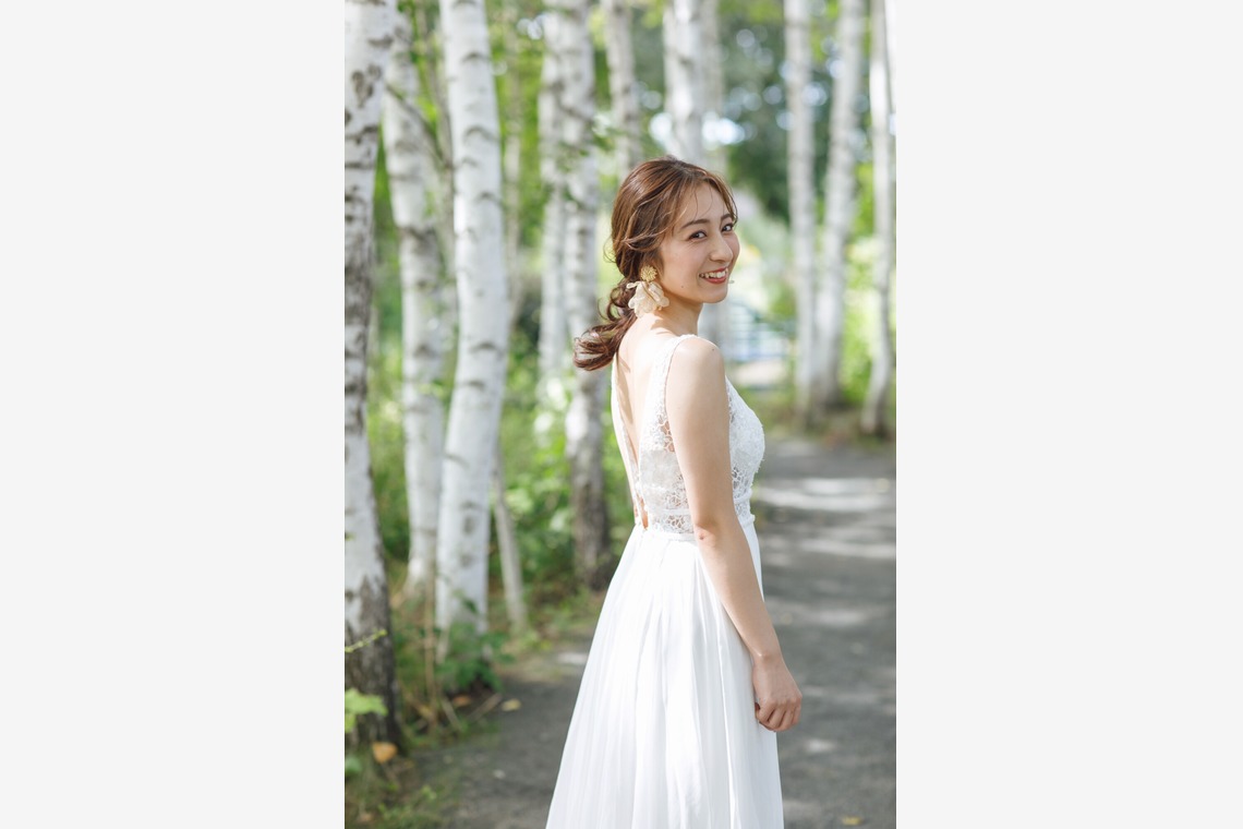 Photo of Furano/Biei location photo wedding taken by uno e creative act.