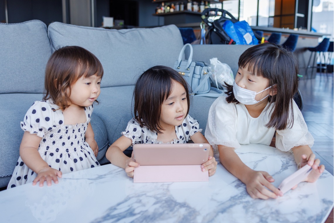 ちずカメラが撮影した「子供達」の写真