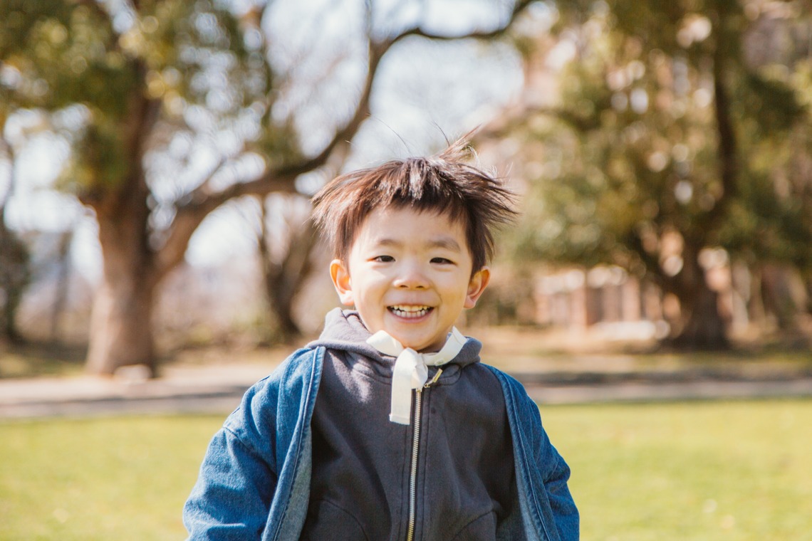 yamegrapher 〜平島写真事務所〜が出張撮影した家族写真(キッズ,ベビーフォト)などが写った「大濠公園　家族写真」の家族写真