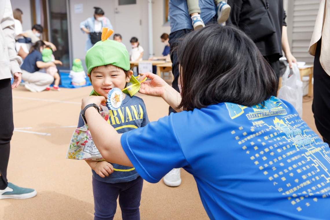 T.Matsumuraが出張撮影した家族写真(キッズ,ベビーフォト)などが写った「運動会（保育園）」の家族写真