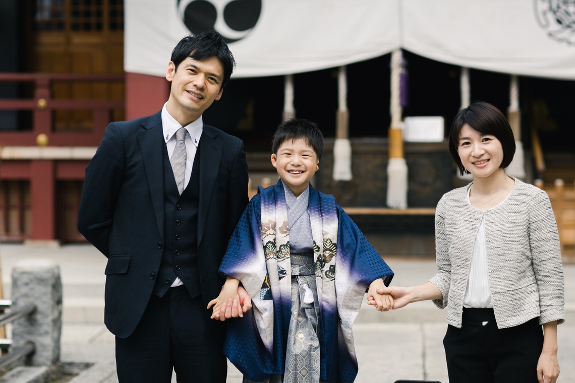 Yuki Shimada Photographyが出張撮影した家族写真(キッズ,ベビーフォト)などが写った「七五三フォト」の家族写真