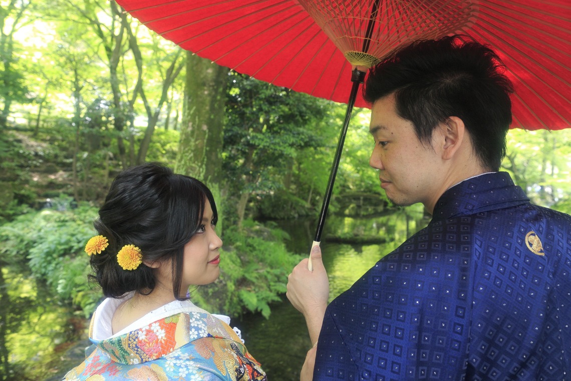 ウェディングMuskatDue (山田隆)が撮影した「岐阜県岐阜市、岐阜公園」の写真