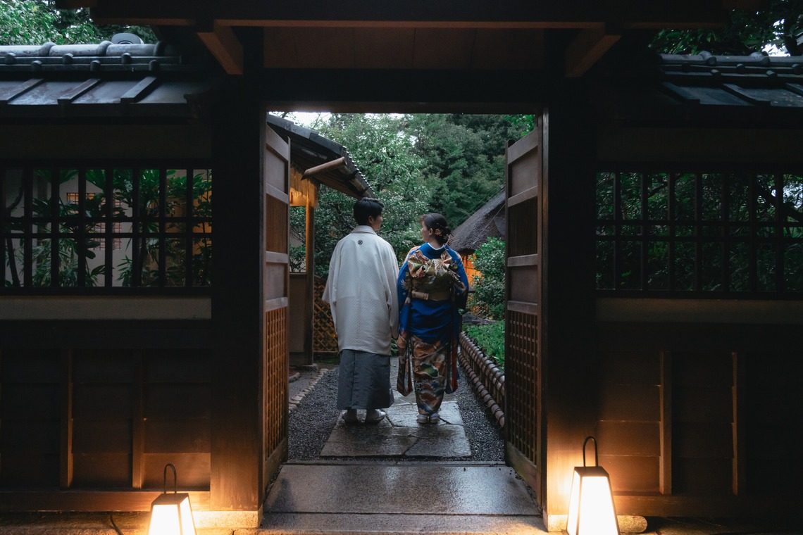 西浦隼翔が撮影した「和装ウエディングフォト」の写真