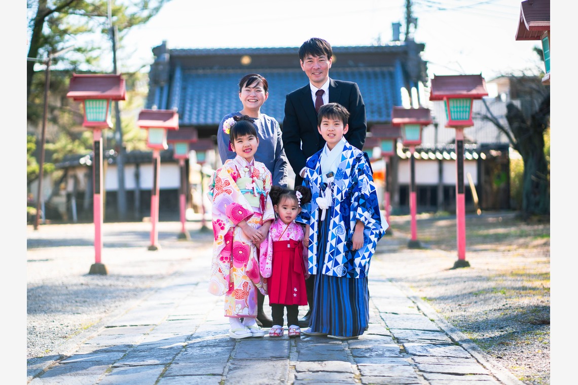 カチュエラ　レオナルドが撮影した「七五三、成人式、家族写真」の写真