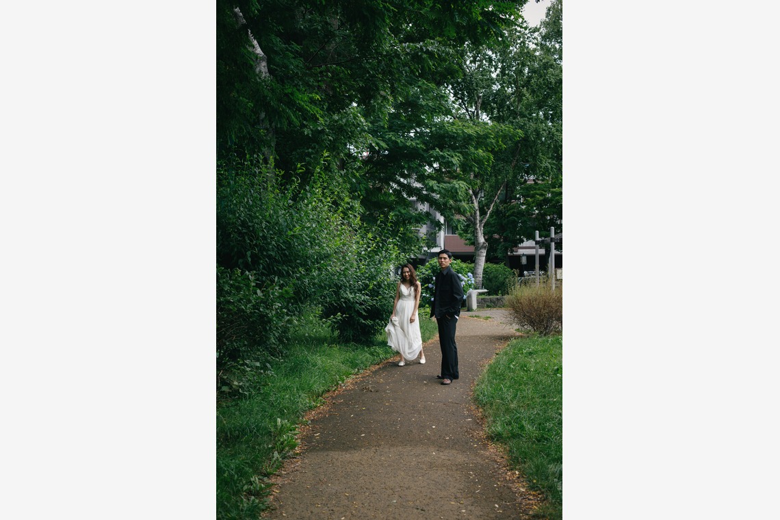 uno e creative act.が撮影した「街中スナップで残す二人だけのラブストーリーフォト」の写真