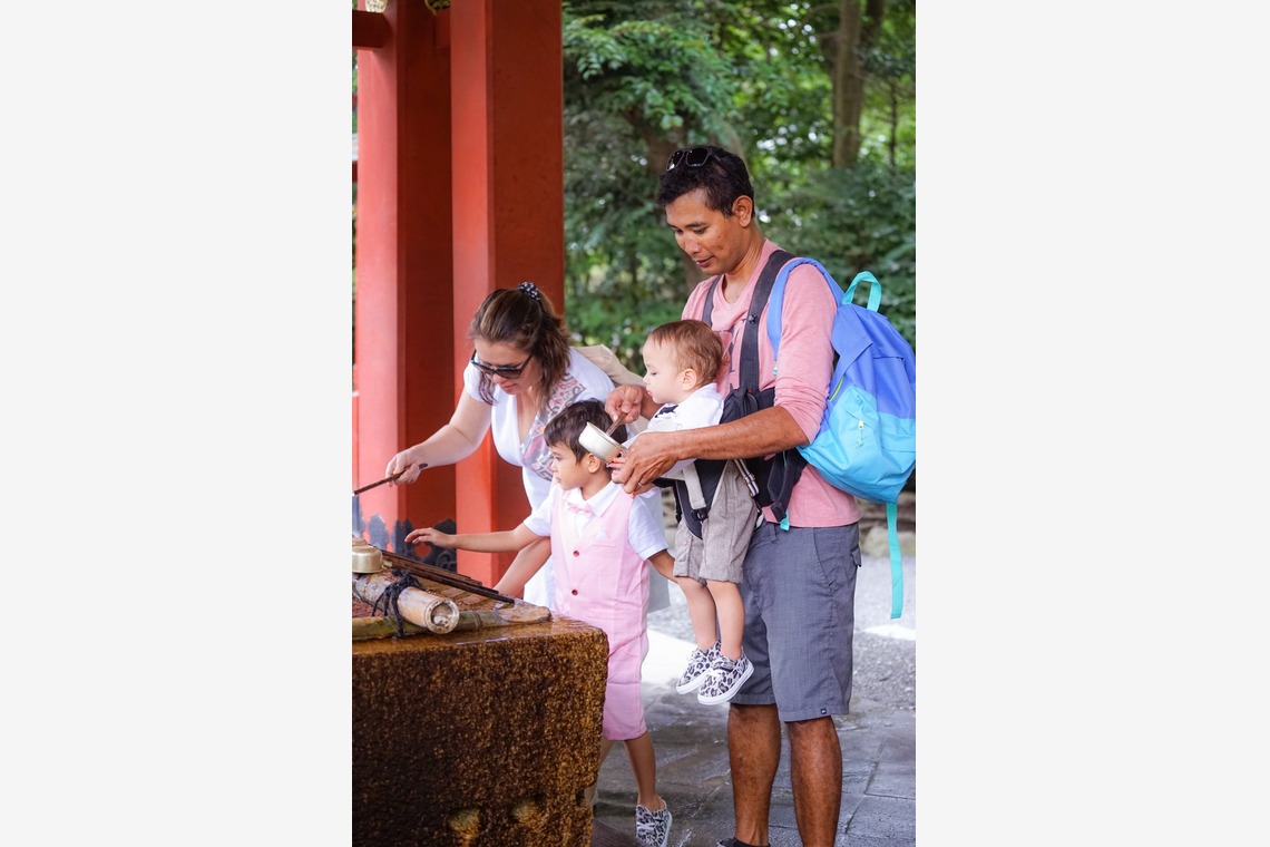 Aya Petite Photographyが出張撮影した家族写真(キッズ,ベビーフォト)などが写った「七五三出張撮影」の家族写真